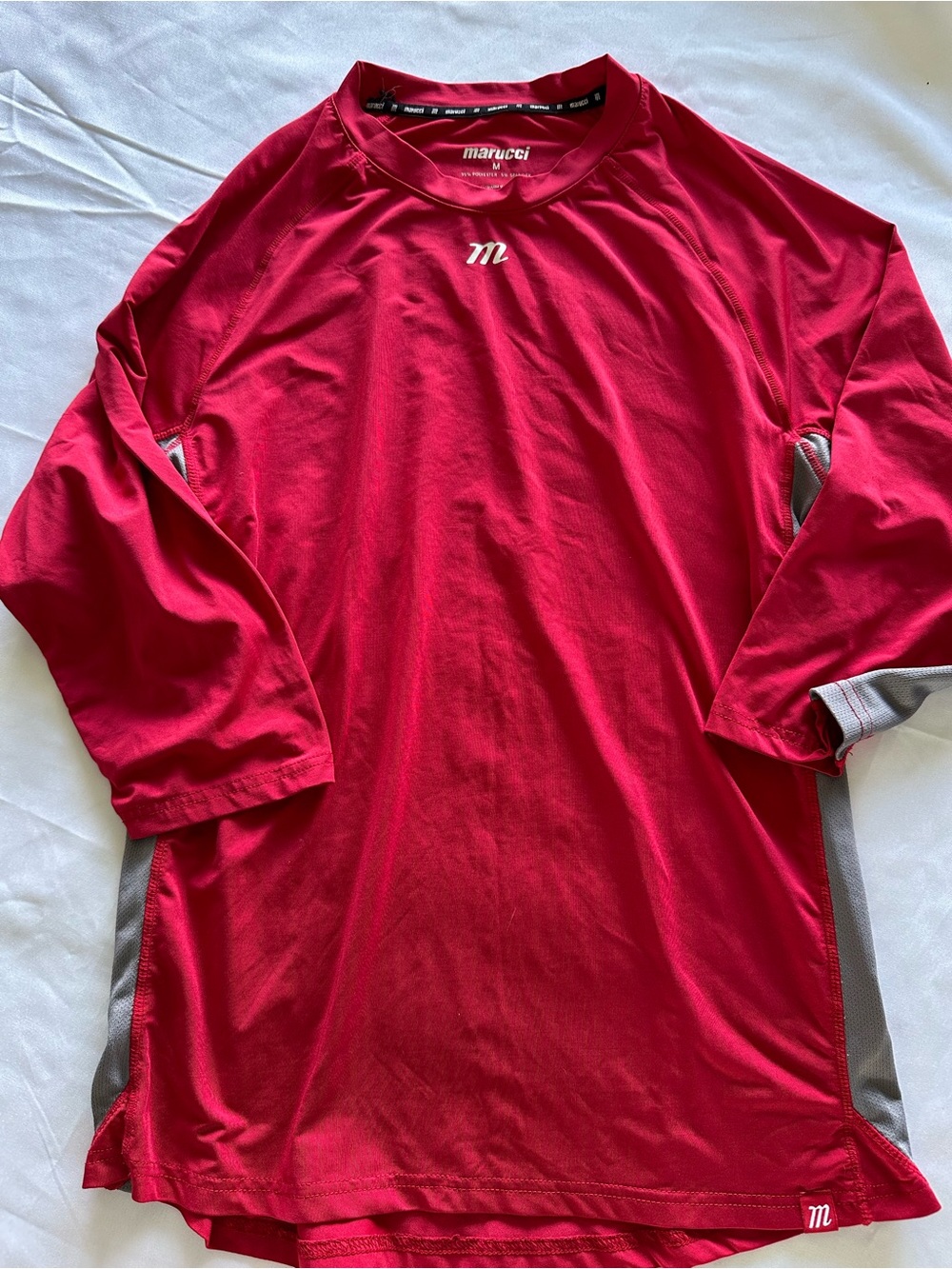 Marucci Men’s Red Athletic Long Sleeve Jersey